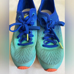 BIG KIDS J CREW CREWCUTS XNEWBALANCE UV BLUE FRESH FOAM FAST SNEAKERS